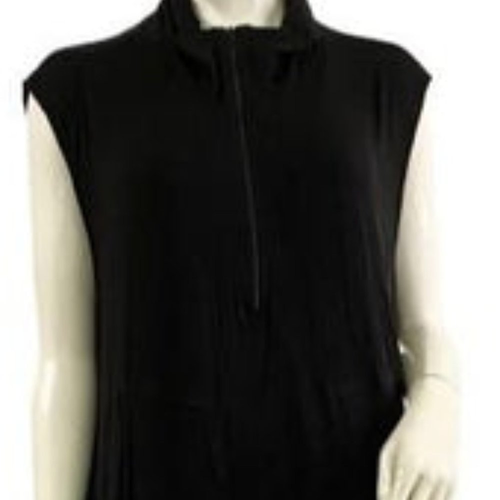Dress Sleeveless Black Size XXL SKU 000068-1
